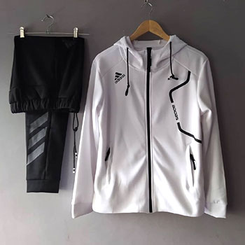 ست گرمکن شلوار مردانه آدیداس کلاه دار