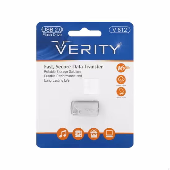 فلش مموری وریتی مدل V812 ظرفیت 16 گیگابایت