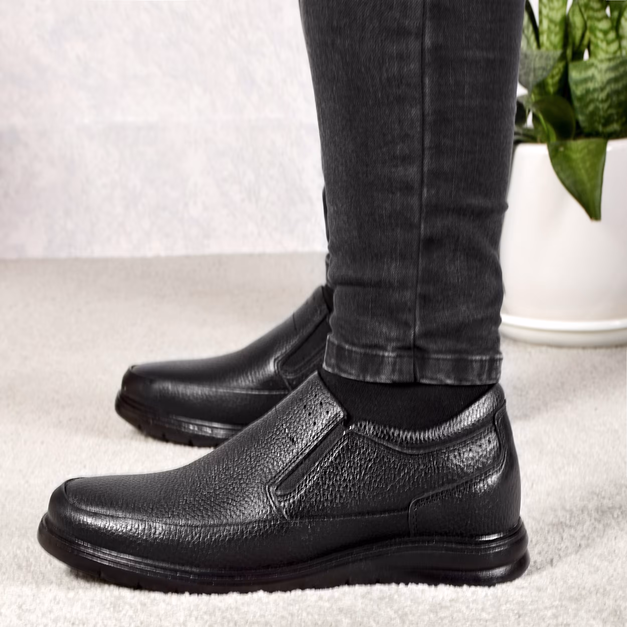 کفش روزمره مردانه مدل 1656 مشکی