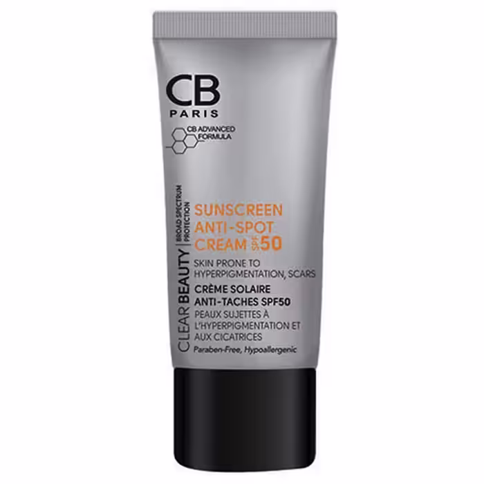 کرم ضد آفتاب و ضدلک SPF50 مناسب انواع پوست سی بی
