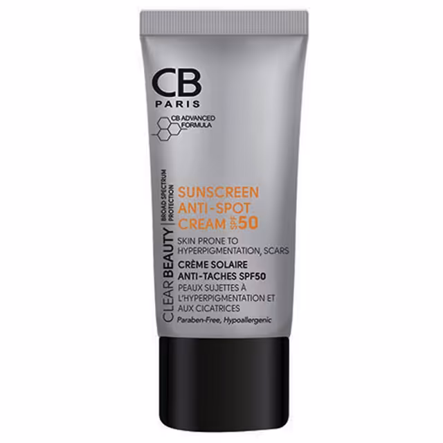 کرم ضد آفتاب و ضدلک SPF50 مناسب انواع پوست سی بی