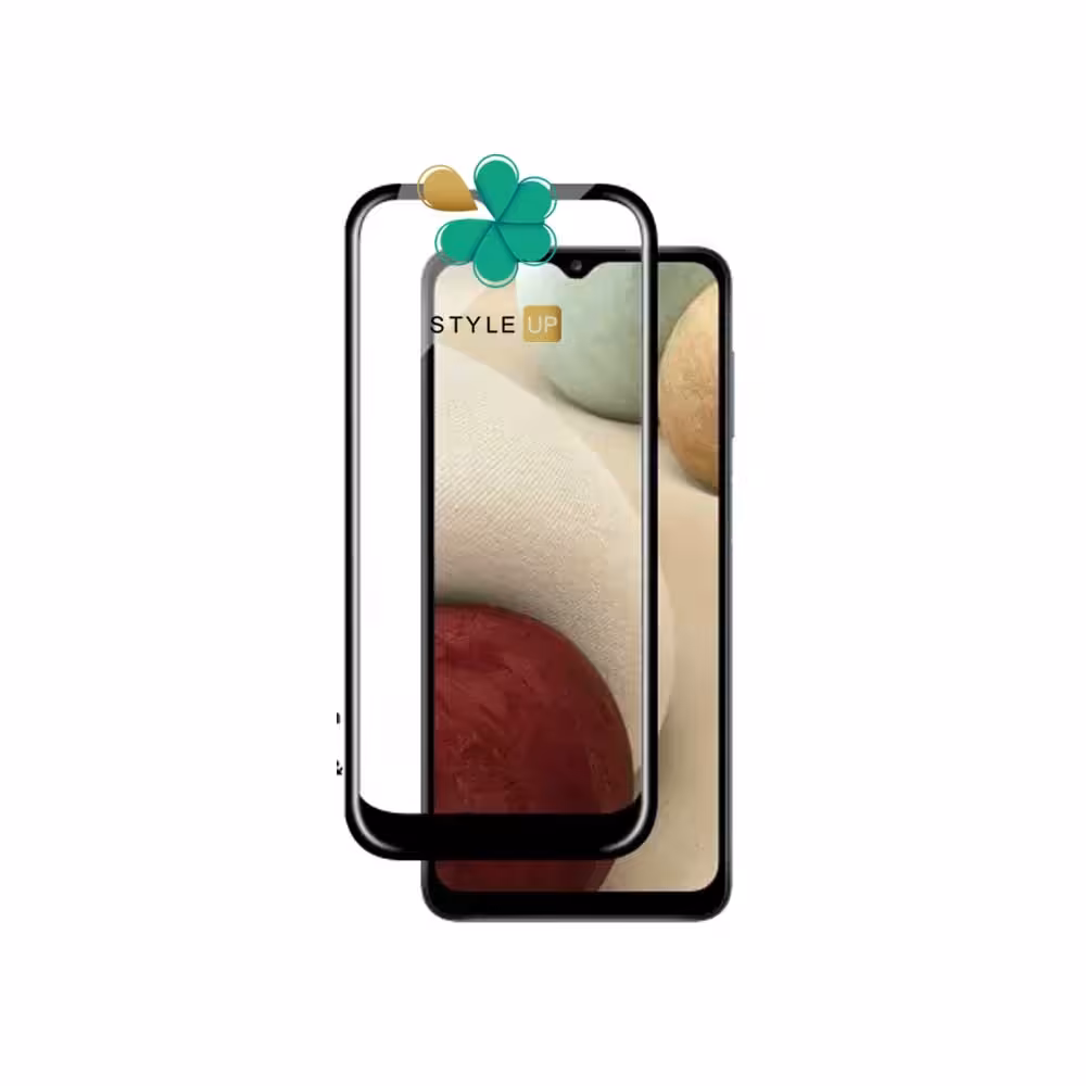 محافظ صفحه گلس گوشی سامسونگ Galaxy A12 Nacho مدل دور ژله ای