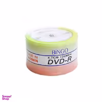 دی وی دی خام بینگو بسته 50 عددی