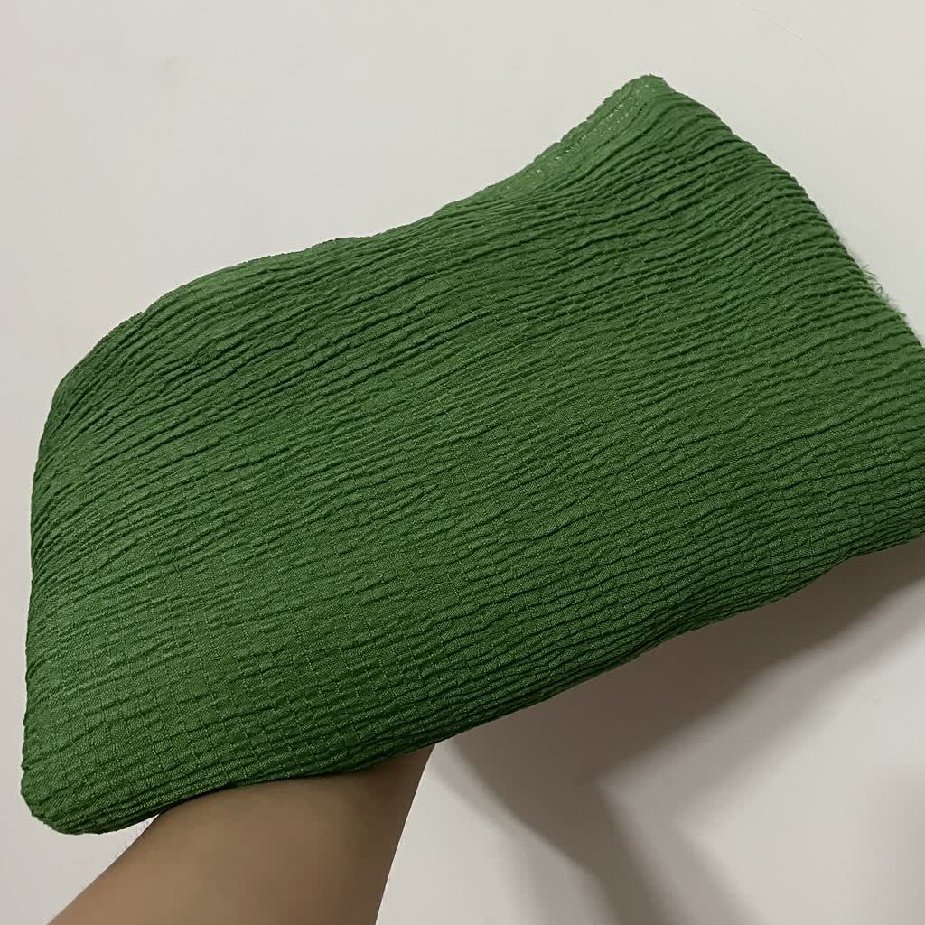 شال پفکی رنگ سبز