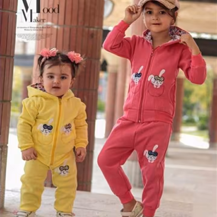 سویشرت شلوار گلدوزی خرگوش