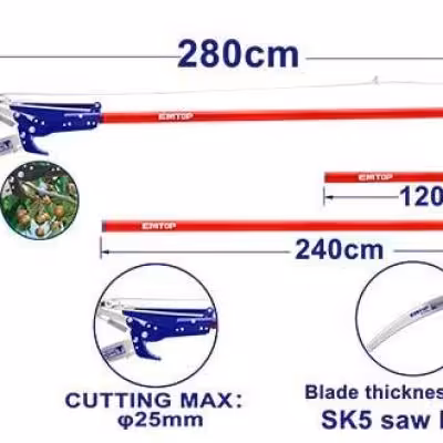 اره درخت بر دسته بلند ایمتاپ EMTOP مدل EPSR252804