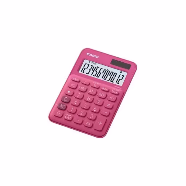 ماشین حساب رومیزی کاسیو مدل MS-20UC-RD