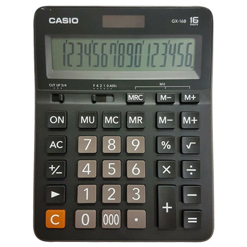 خرید ماشین حساب کاسیو مدل CASIO GX-16B