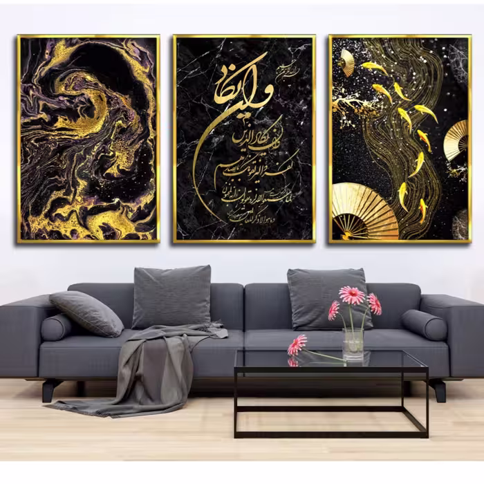 تابلو دکوراتیو 3تیکه کد 00216