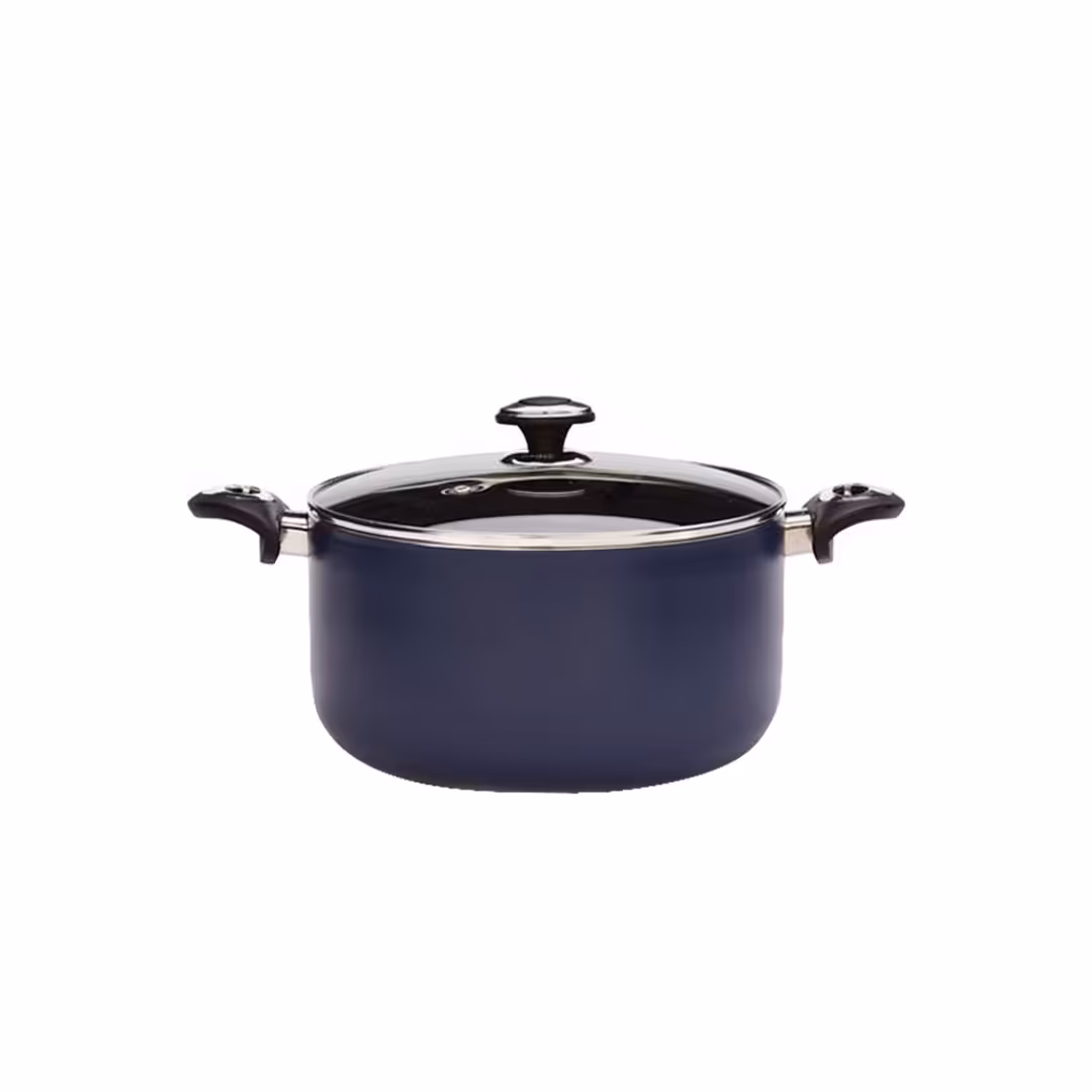 قابلمه سایز 24 مدل گرانیتا سرمه‌ای زرساب | خانه سام