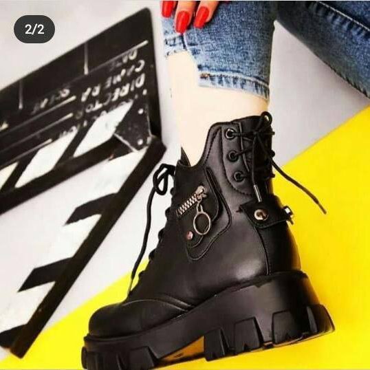کفش پوتین نیم ساق کیفی