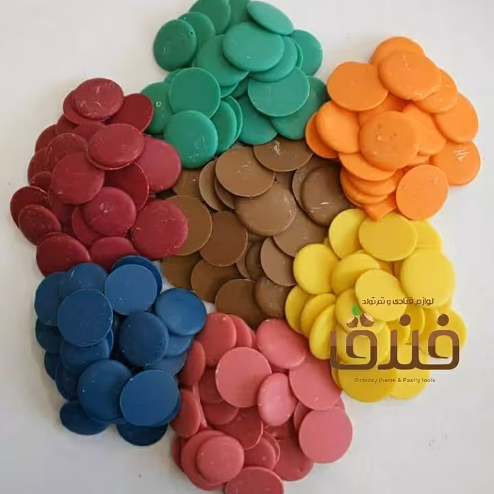 شکلات سکه ای آبی