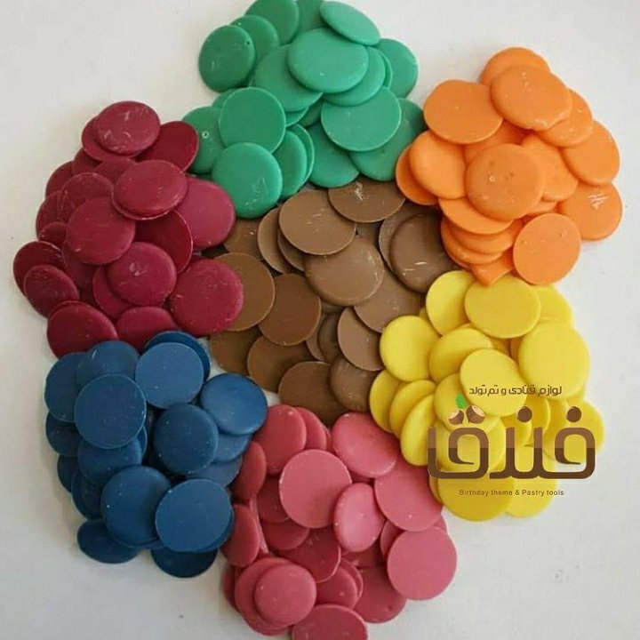 شکلات سکه ای آبی