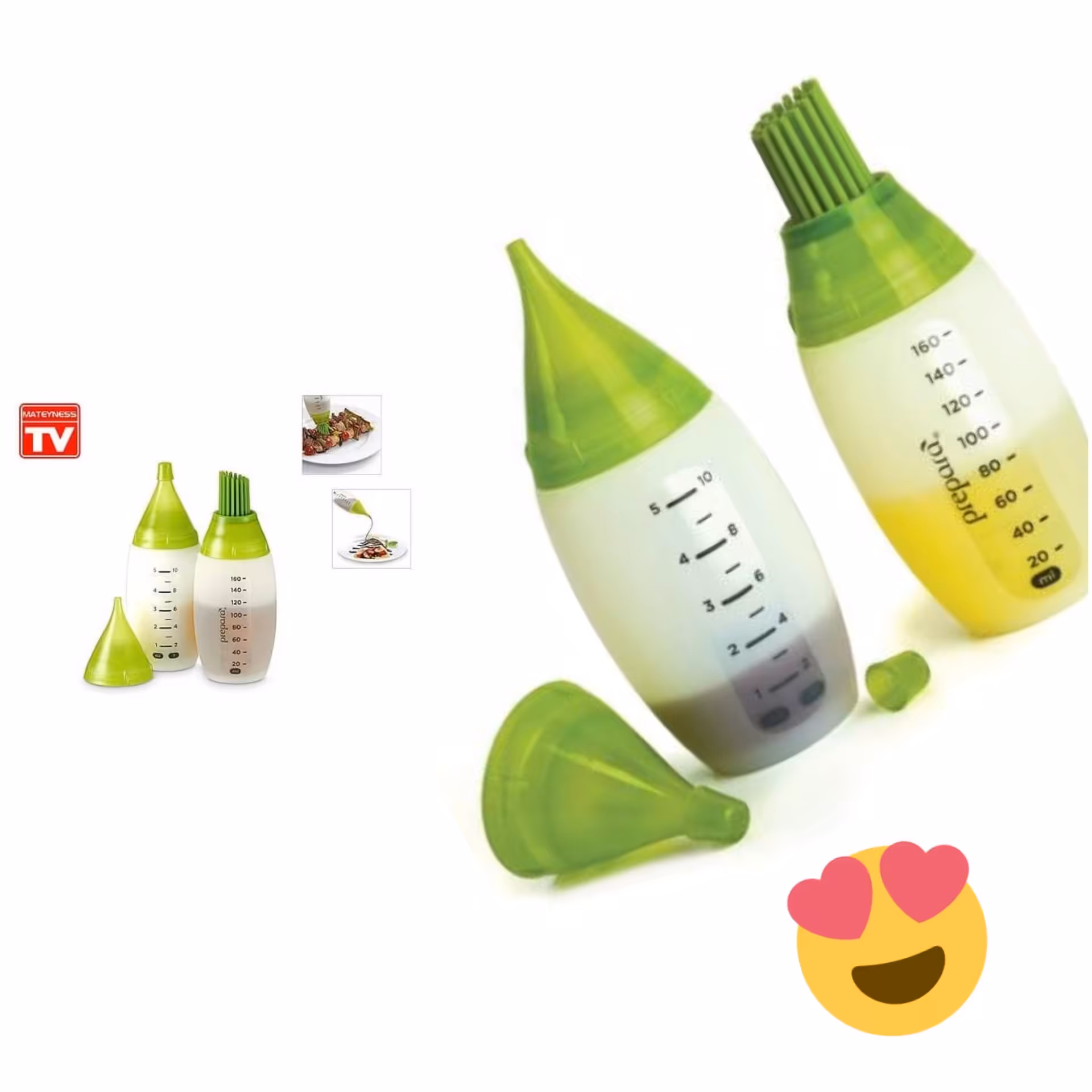 ست روغن ریز و لیسک chef's bottle kit