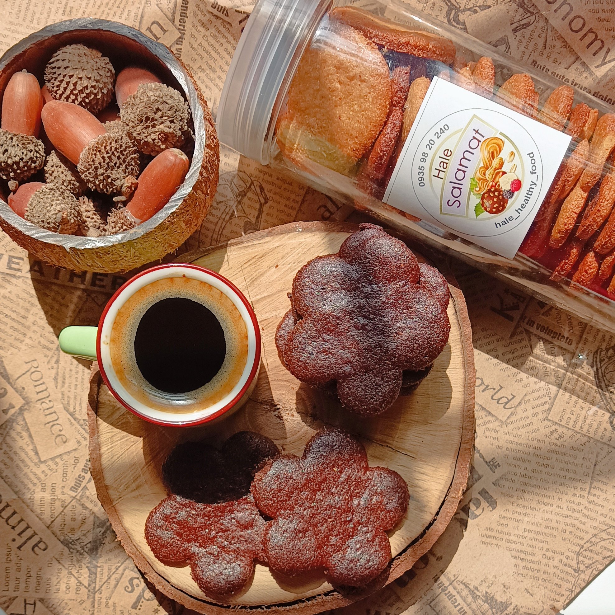 بیسکوییت رژیمی بدون شکر و روغن سبوس دار شکلاتی جوی دوسر کم کالری 200گرمی