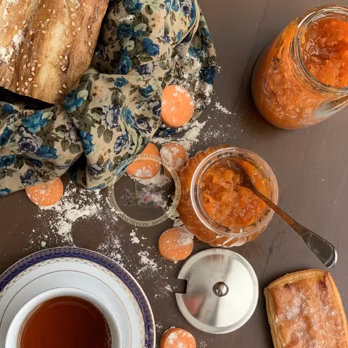 مربای خانگی هانامی هویج (یک کیلو)