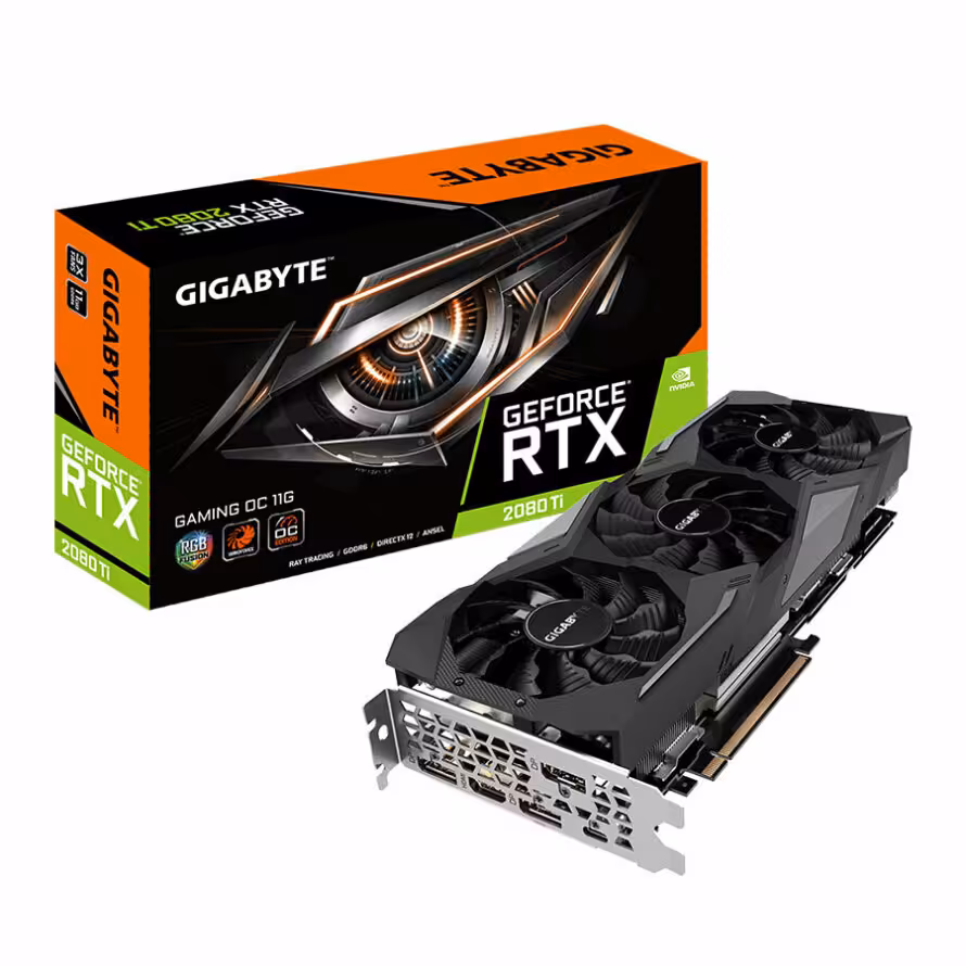 کارت گرافیک گیگابایت GeForce RTX 2080 Ti GAMING OC 11G