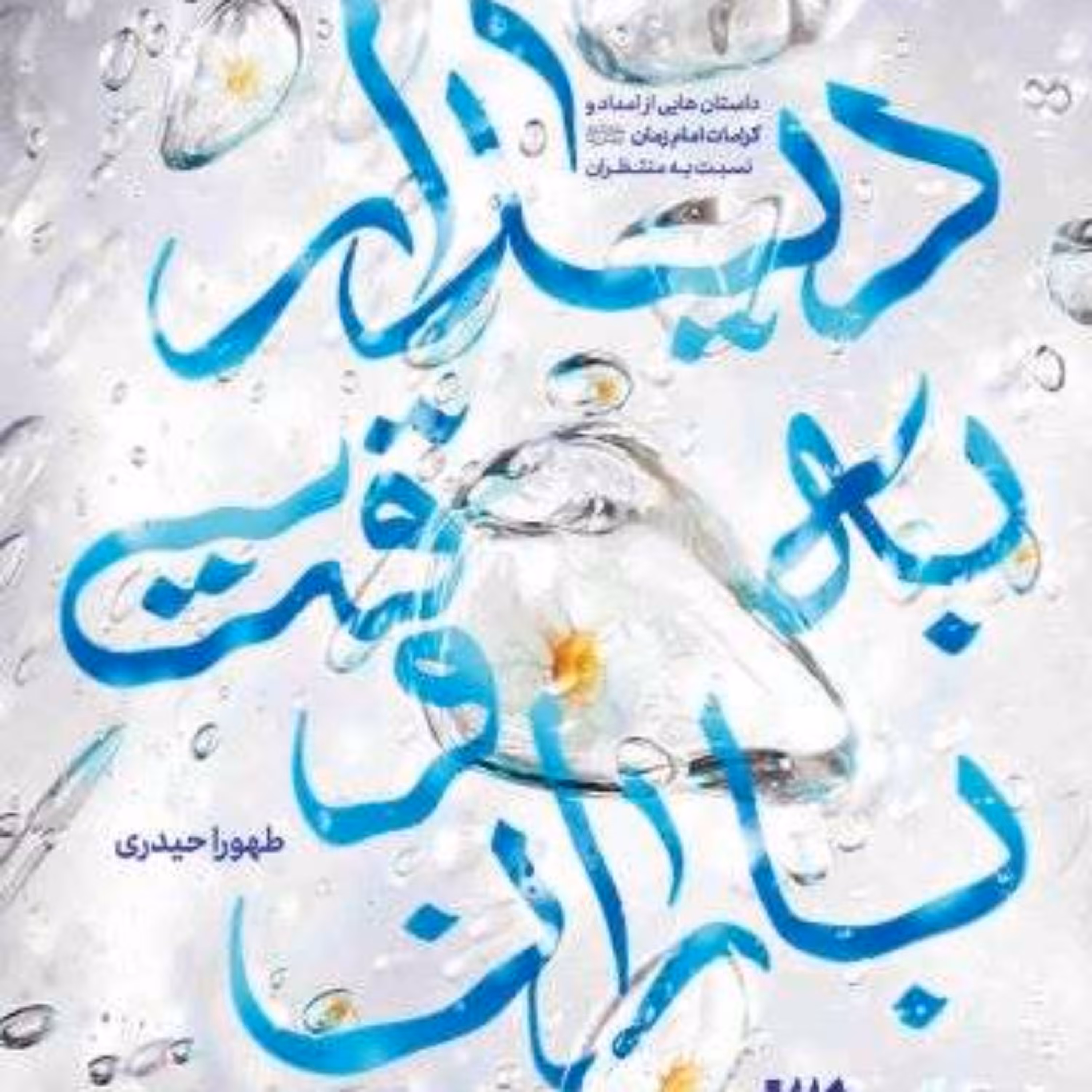 کتاب  دیدار به وقت باران اثر طهورا حیدری نشر جمکران