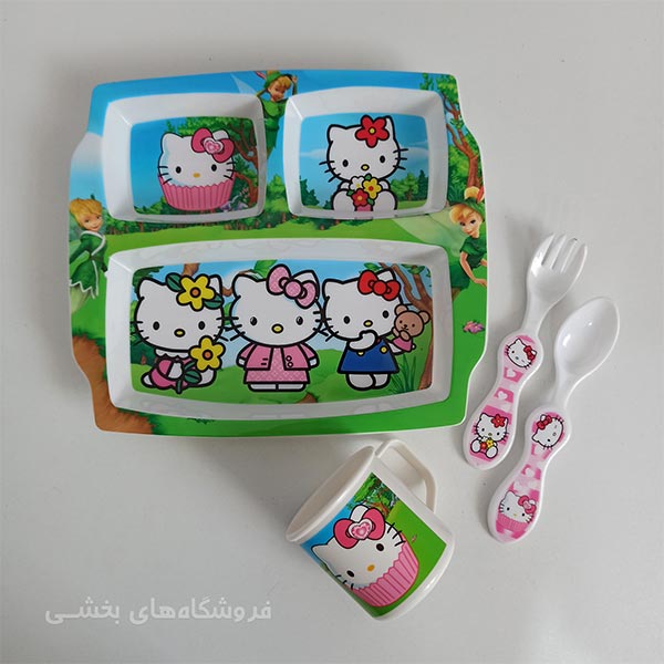 ست غذا خوری کودک بسته 4 عددی