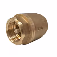 شیر خودکار  فنری یک طرفه رهانه تمام برنجی سایز یک اینچ