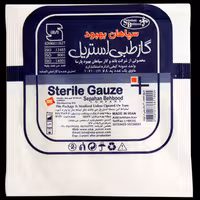 گاز طبی استریل 8 لایه سایز10در10سپاهان بهبود(بسته 150 عددی)