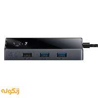 هاب تایپ سی 8 پورت بیسوس Baseus Focus Series 8 Port Type-C Hub Adapter WKYY030413 - زنگوله