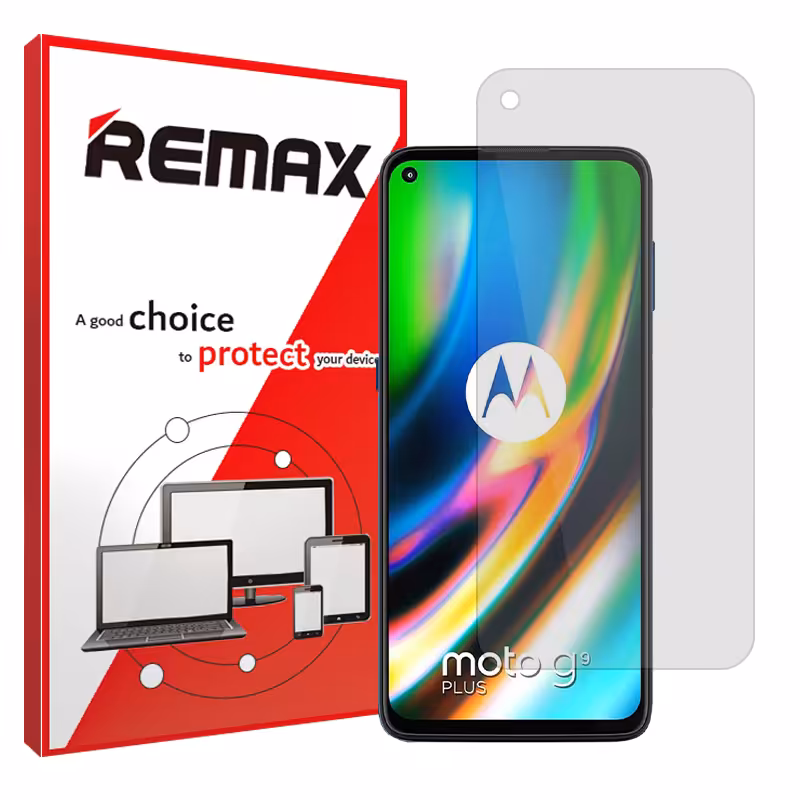 گلس موتورولا Moto G9 Plus مدل هیدروژلی شفاف برند ریمکس کد S