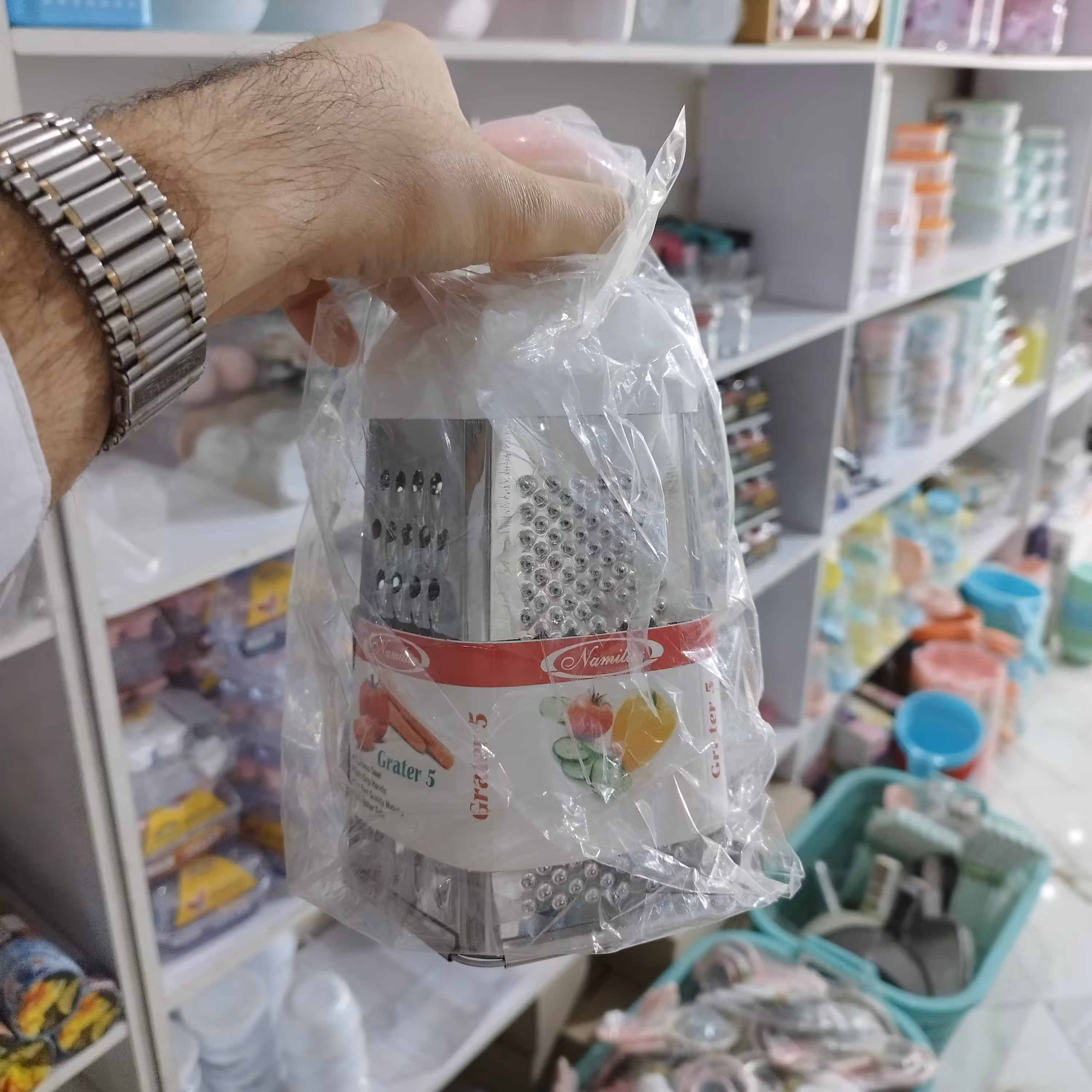 رنده استیل پنج ضلعی درجه یک و محکم 