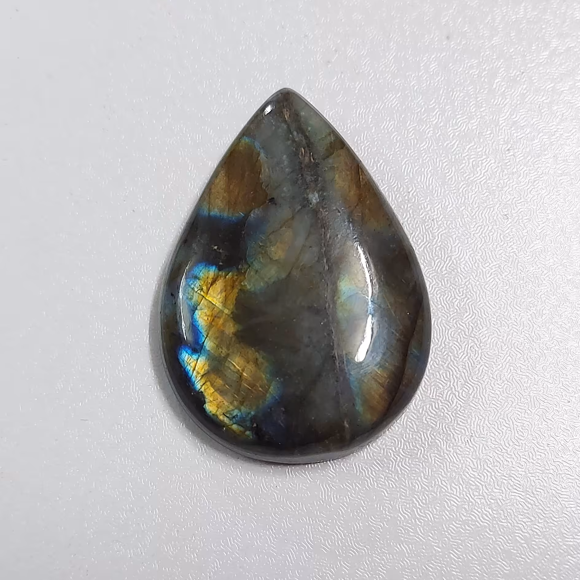 نگین سنگ لابرادوریت تراش دست کد131