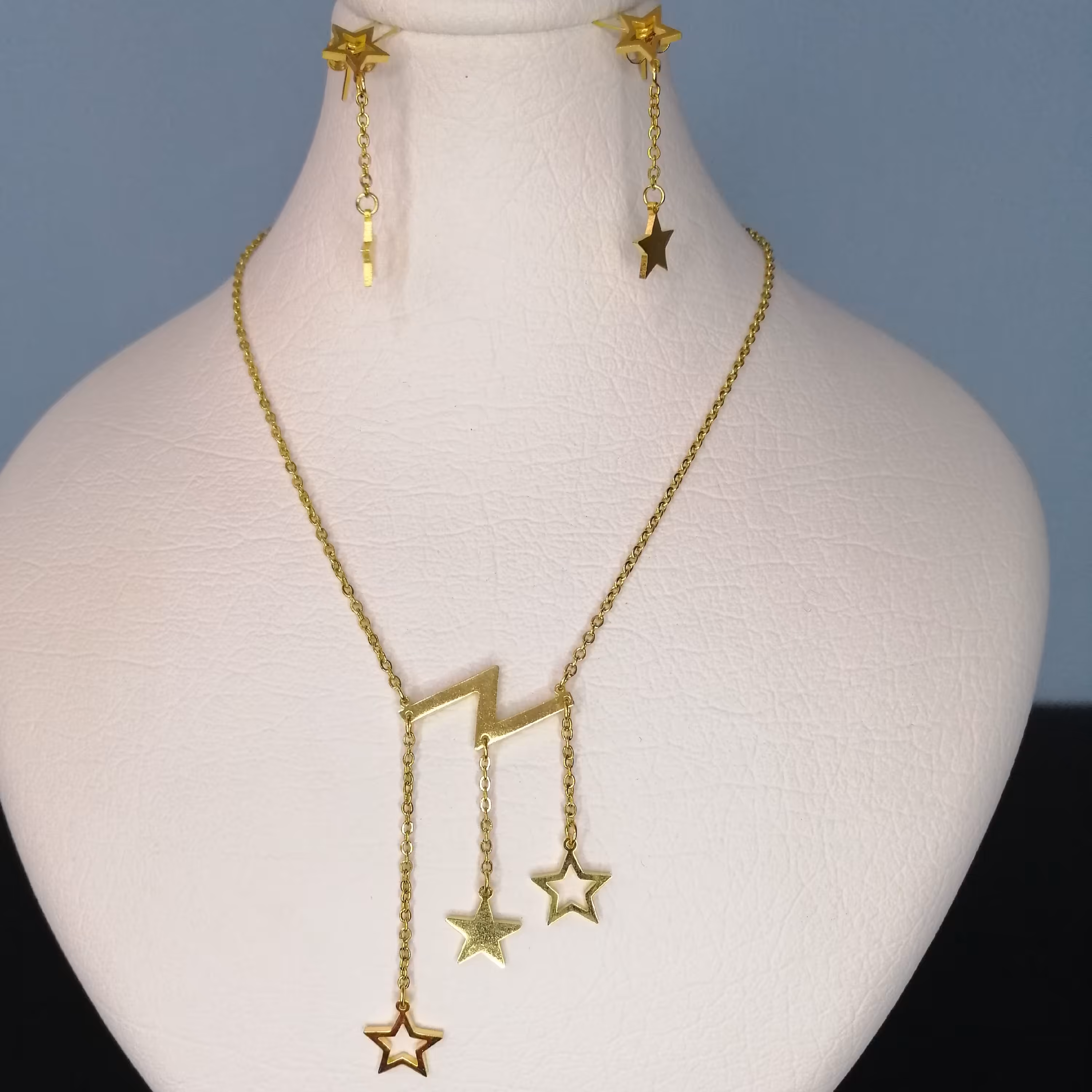 نیم ست آویز طرح ستاره