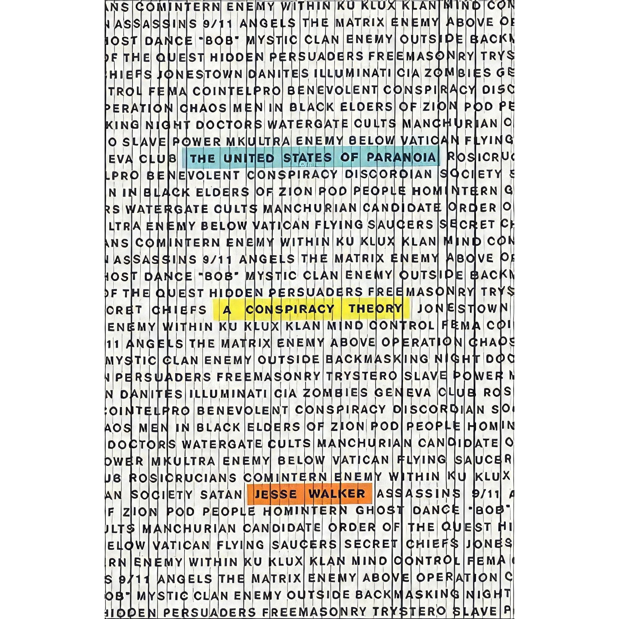 کتاب زبان اصلی The United States of Paranoia اثر Jesse Walker انتشارات Harper