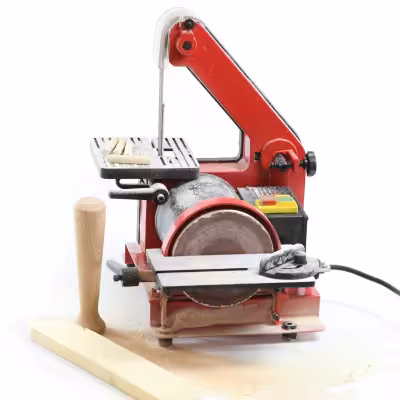 دستگاه سنباده تسمه ای و دیسکی محک BDS-100