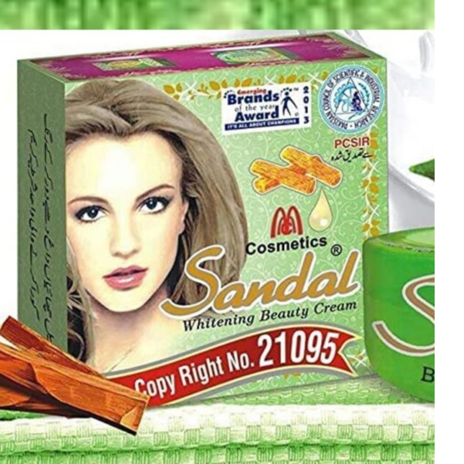 کرم صندل اورجینال 30 گرمی