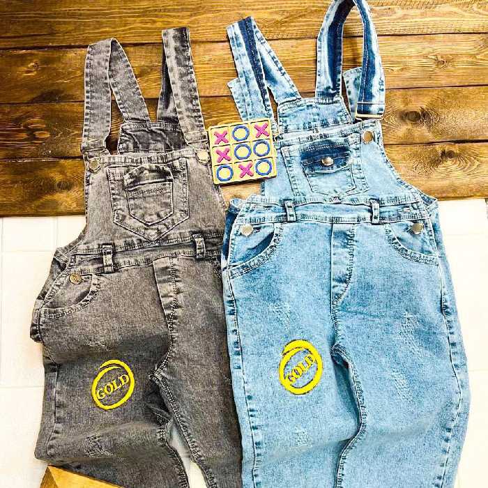 شلوار سرهمی بیلر دخترانه پسرانه سایز 60/65/70/75/80 رنگ آبی و طوسی یا دودی