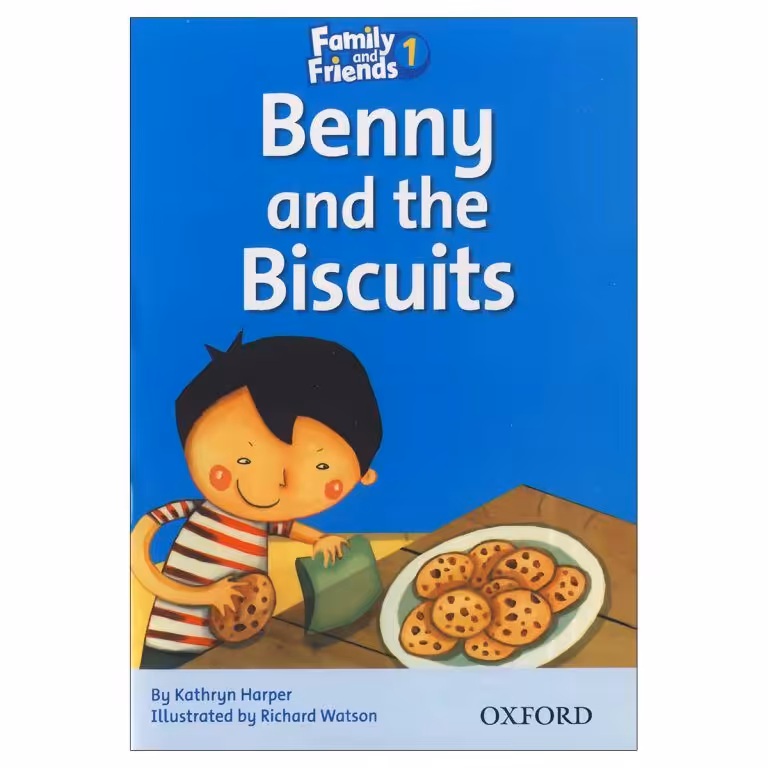 کتاب Family And Friends 1 Benny And The Biscuits اثر Kathryn Harper انتشارات واژه اندیش