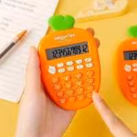 ماشین حساب فانتزی طرح هویج