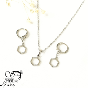 نیمست ژوپینگ سفید شش ضلعی کلاسیک کد 10323