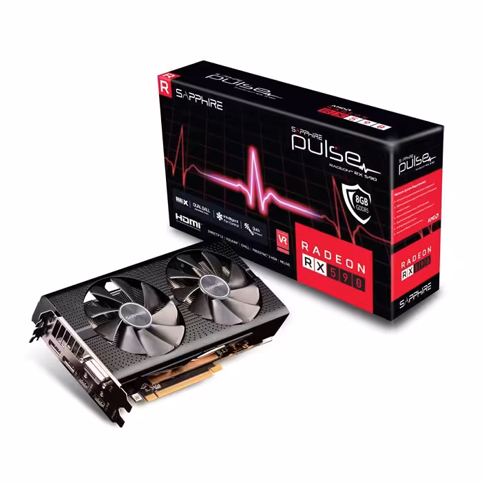 کارت گرافیک سافایر مدل PULSE RX 590 حافظه 8GB