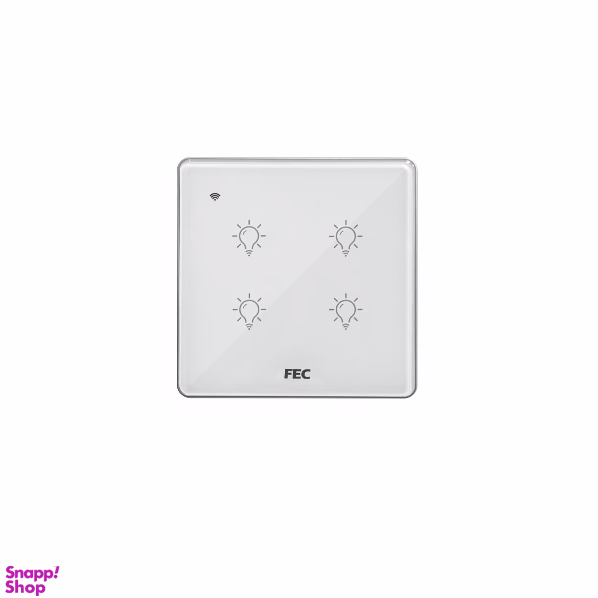 کلید لمسی چهار پل مدل هوشمند کد SW04