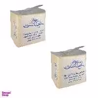 دستمال سفره کاغذی بی تا (Bita) بسته 100 برگی رنگ سفید مجموعه 2 عددی