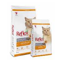 غذای گربه رفلکس با طعم مرغ و برنج 15 کیلویی chicken and Rice