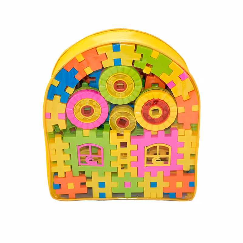 اسباب بازی ساختنی مدل 118 تکه کیفی