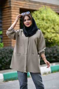 مانتو اسپرت زنانه لنین مدل دانشجویی