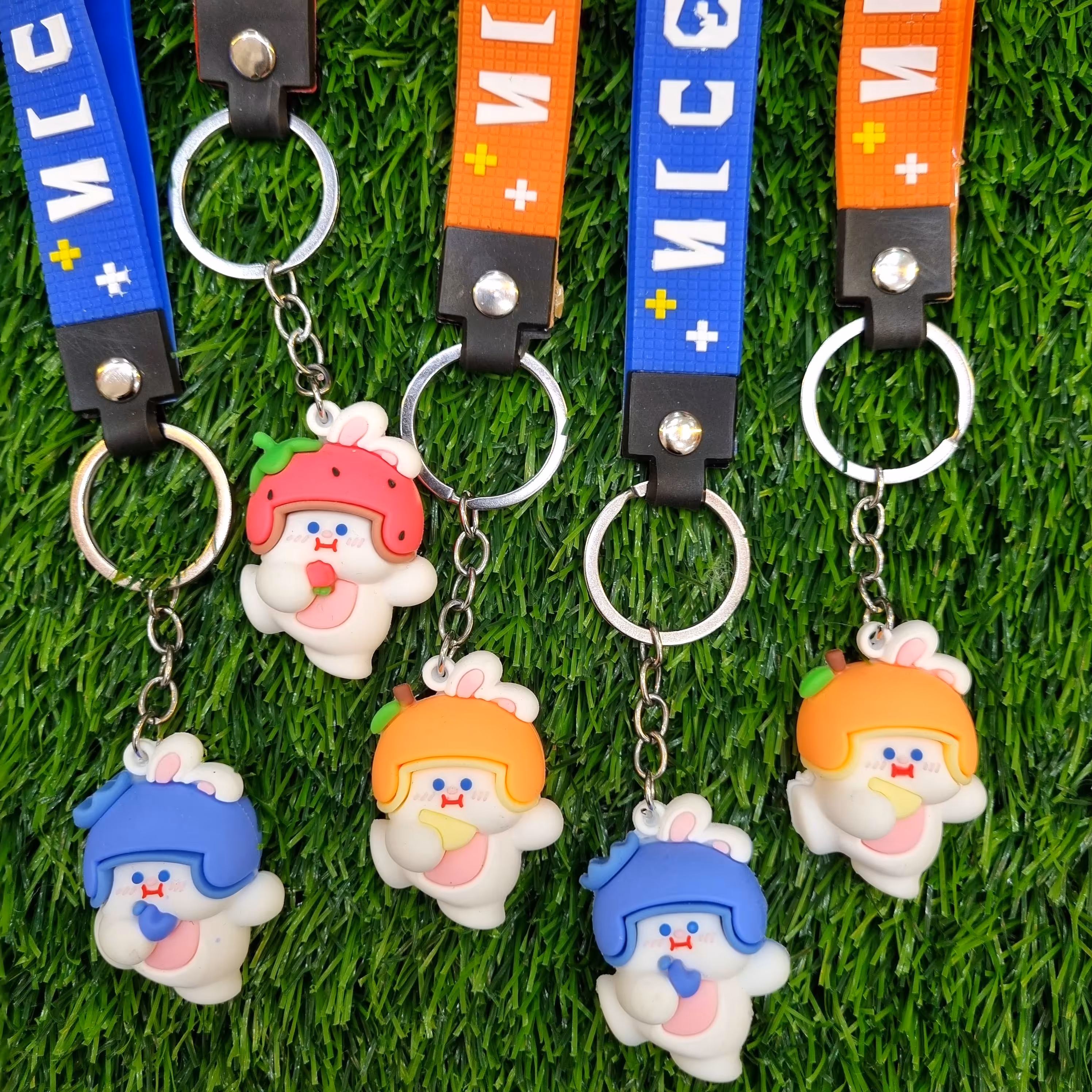 جاکلیدی سیلیکونی لپ لپی در سه رنگ مختلف