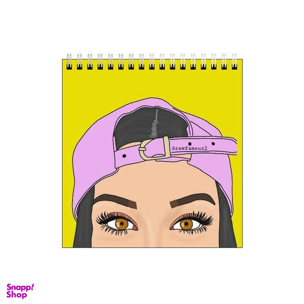 دفتر طراحی طرح دختر و کلاه مینیمال کد 2849463