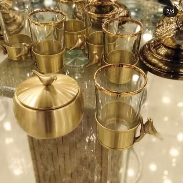 چای خوری برنجی