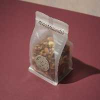 بسته ی زیپی آجیل خام چهار مغز