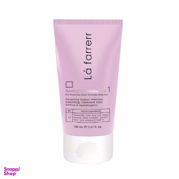 ژل بهداشتی بانوان لافارر (Lafarrerr) مدل Feminine Daily حجم 150 میلی لیتر
