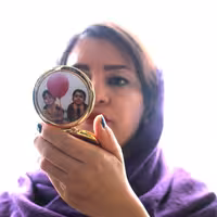 عکس دلخواه در آینه کیفی