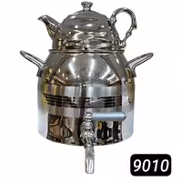 کتری قوری استیل کف چدن 9010(اس لوکس) 